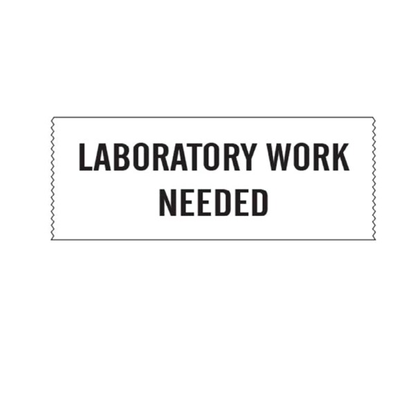 Printed Chart Tape - Laboratory Work Needed
